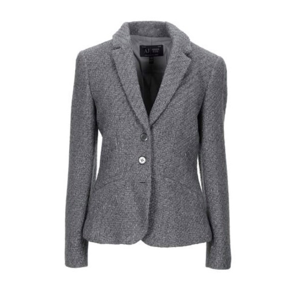 Armani Jeans Jackets & Blazers - Armani Jeans boucle tweed blazer